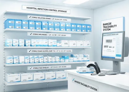 Infection control supply room