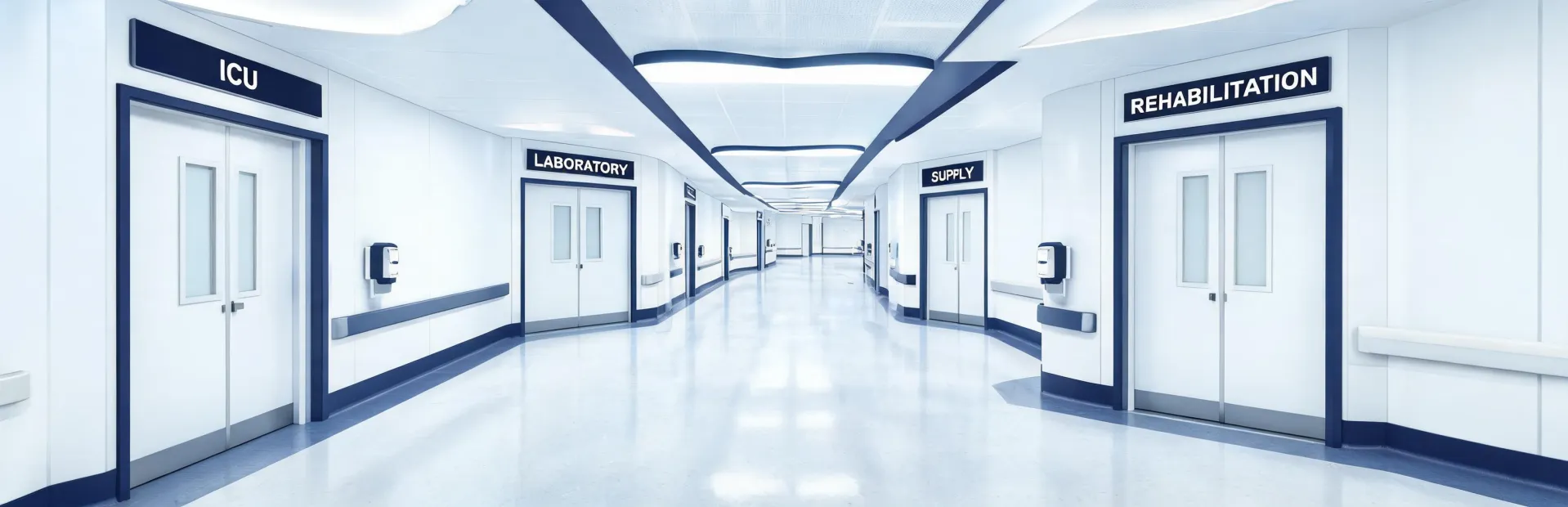 Modern hospital care setting