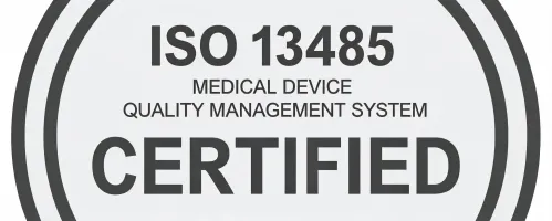ISO 13485:2016 certified
